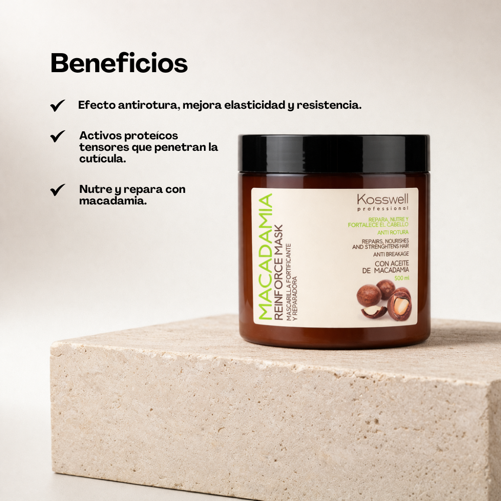 MACADAMIA MASCARILLA 500ML